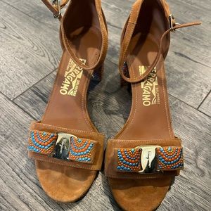 Salvatore Ferragamo low heel shoes .